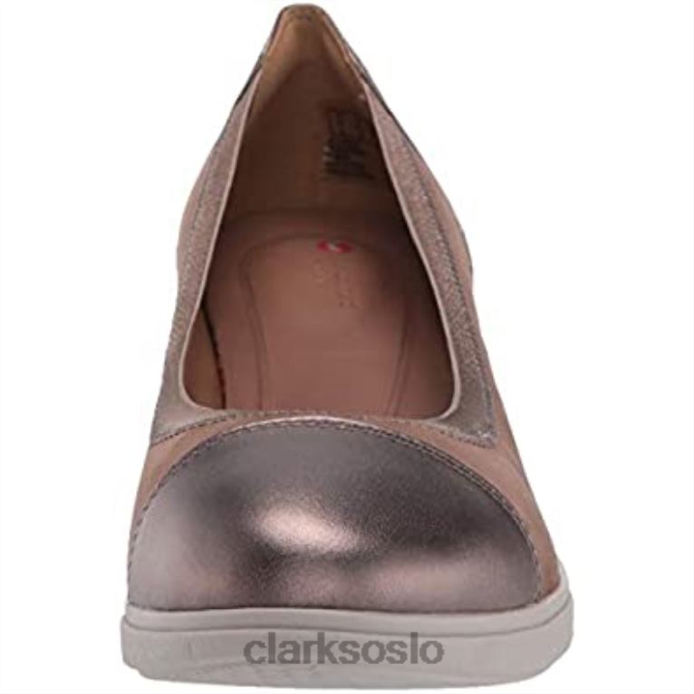 Clarks pebble nubuck skinn kombi dame un tallara liz platform clarks kvinner HL8261484 pebble nubuck skinn kombi HL8261484 Clarks Oslo Walk in Cushioned Support Clarks boots er kjent for sine elegante